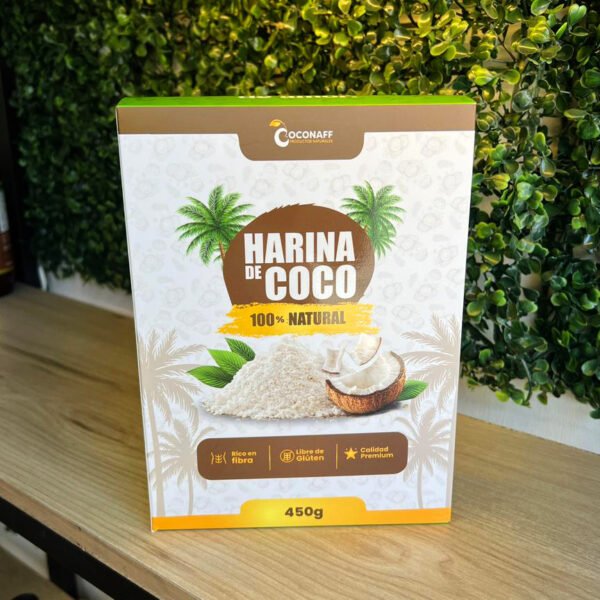 Second image of Harina de Coco Natural 100% Pura - Sin Gluten y Baja en Carbohidratos